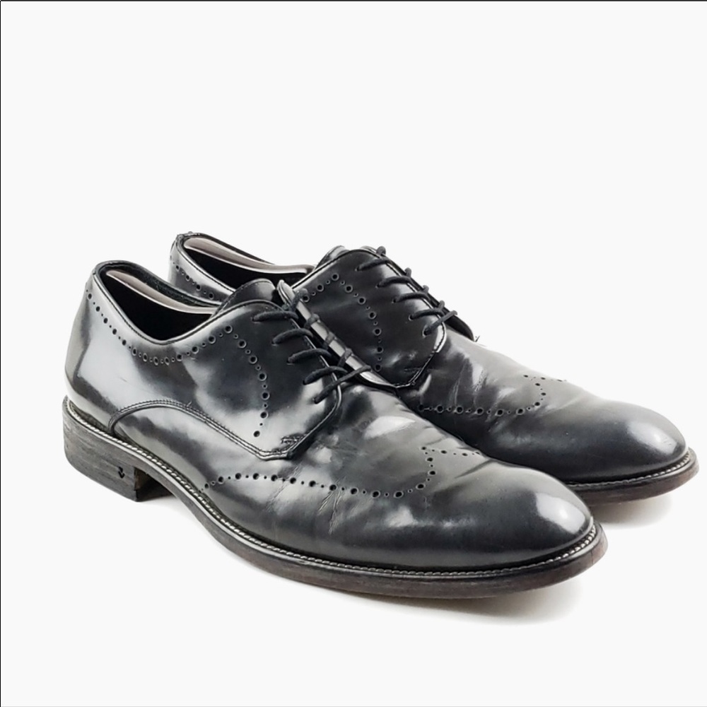 John Varvatos Freeman Perforated Wingtip Oxfords